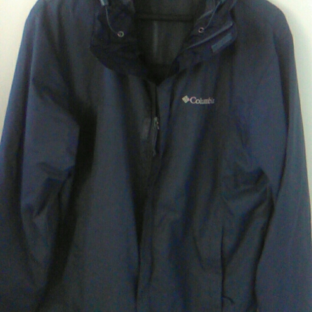 Columbia  blue windbreaker
